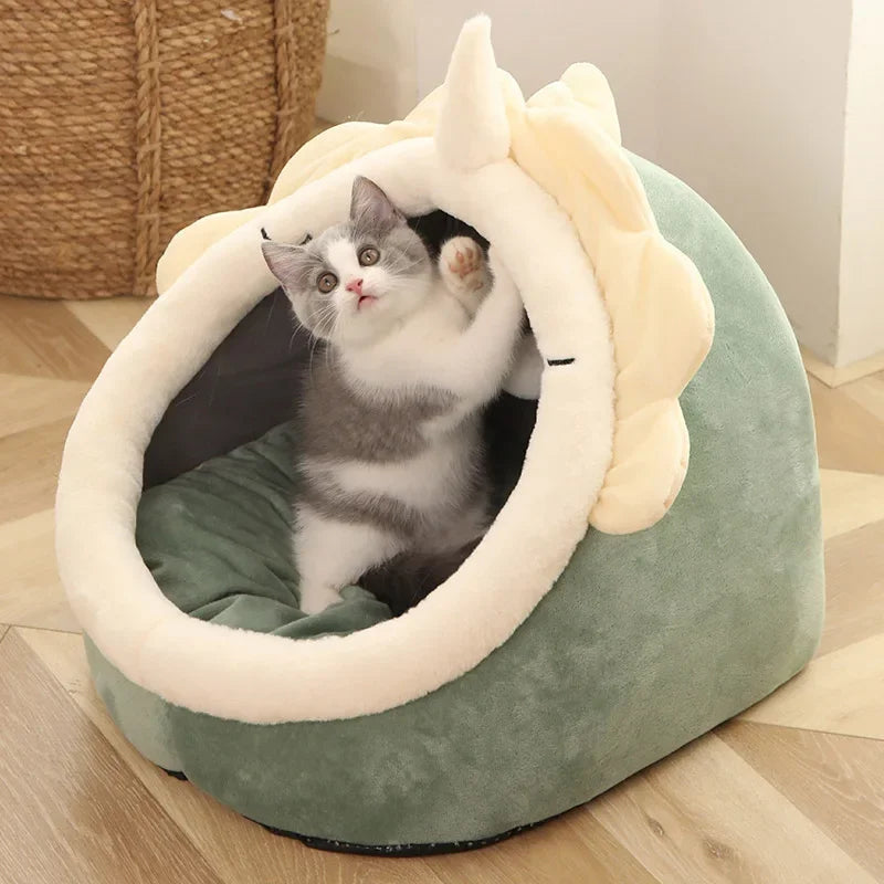 Caverna Oca Para Gatos Cama