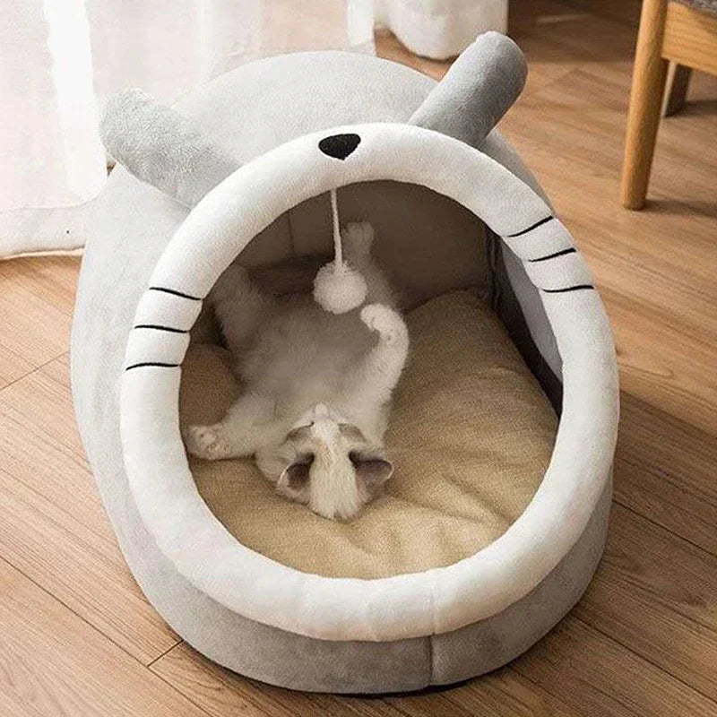 Caverna Oca Para Gatos Cama