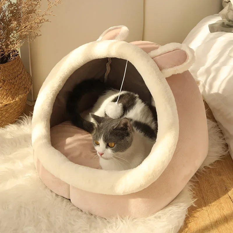 Caverna Oca Para Gatos Cama