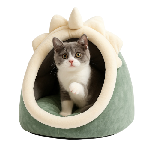 Caverna Oca Para Gatos Cama