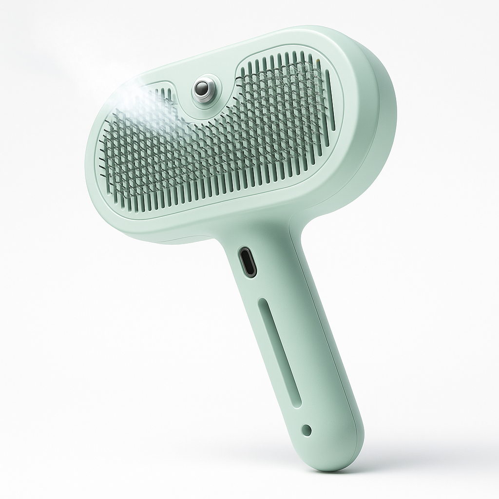 Escova a Vapor 3 em 1 para Gatos