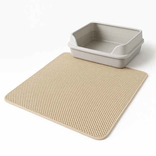 Tapete Grande para Areia para Gatos