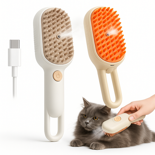 Kit 2 Escovas Vaporizadoras para Gatos