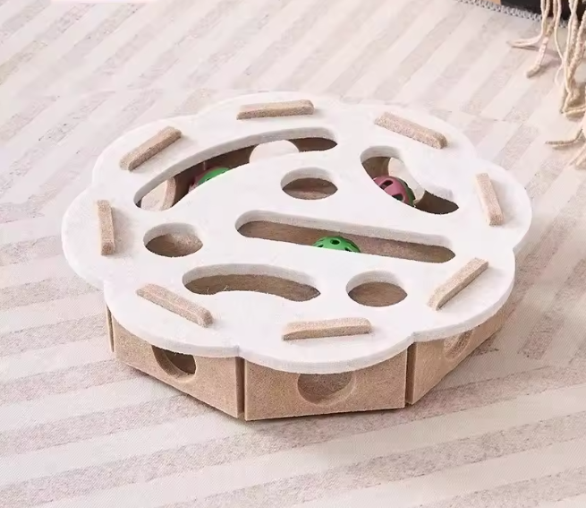 Brinquedo com Bolinha Antiestresse para Gatos